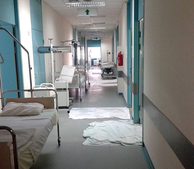 Зрењанин: Потоп у породилишту